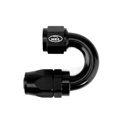 AN10 180 Degree Rubber Hose Fitting for Braided AN Rubber Lines