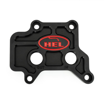 HEL Oil Cooler Engine Take Off Plate for Audi/Seat/Skoda/VW 2.0 TFSI EA113