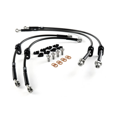 Toyota GR Yaris 1.6 2020- Brake Lines HEL Stainless Steel Braided