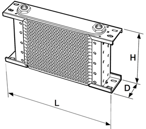 Setrab PROLINE Oil Cooler Dimensions